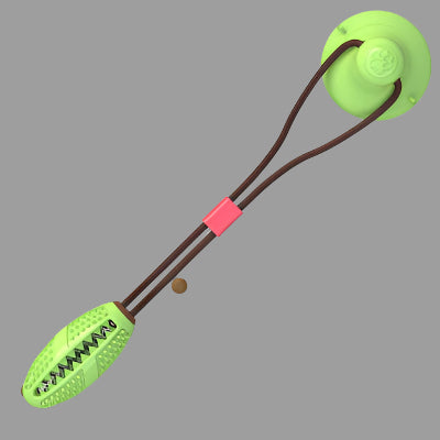 Suction Cup Tug Toy for Dogs – Interactive Ball Chew Toy with Dental Ridges - TruePawGear