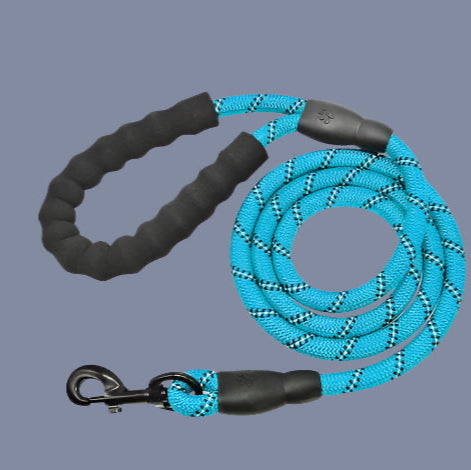 Reflective Nylon Dog Leash β Safe, Durable & Tangle-Free Design - TruePawGear