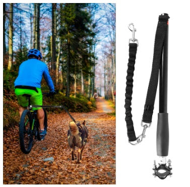 Bike Dog Leash Attachment – Hands-Free Cycling Leash for Active Dogs - TruePawGear