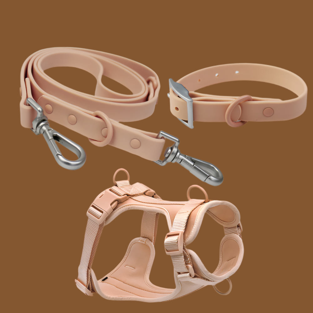 Waldonex™ Dog Collar & Leash Set – Bite-Resistant, Anti-Fouling & Durable - TruePawGear