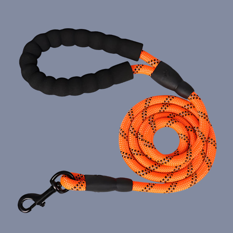 Reflective Nylon Dog Leash β Safe, Durable & Tangle-Free Design - TruePawGear