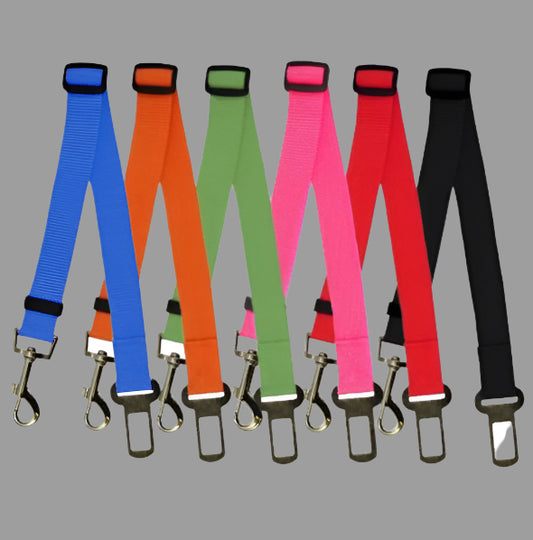 Dog Car Seatbelt Leash – Adjustable, Tangle-Free Safety Restrain - TruePawGear