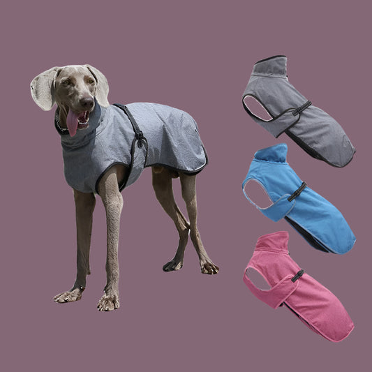 Winter Dog Shell Jacket – Waterproof Ski Suit for Cold Weather Walks - TruePawGear