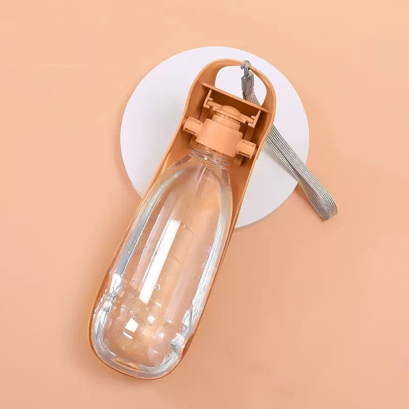 Travel Dog Water Bottle – For Small & Large Dogs, Foldable & Leakproof - TruePawGear