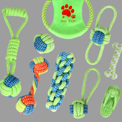 Durable Rope Dog Toy Sets – 1 to 13-Piece Chew & Tug Options - TruePawGear