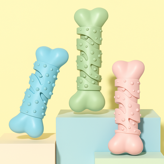 Classic Chew Toy – Durable, Bite-Resistant Rubber for Dogs & Puppies - TruePawGear